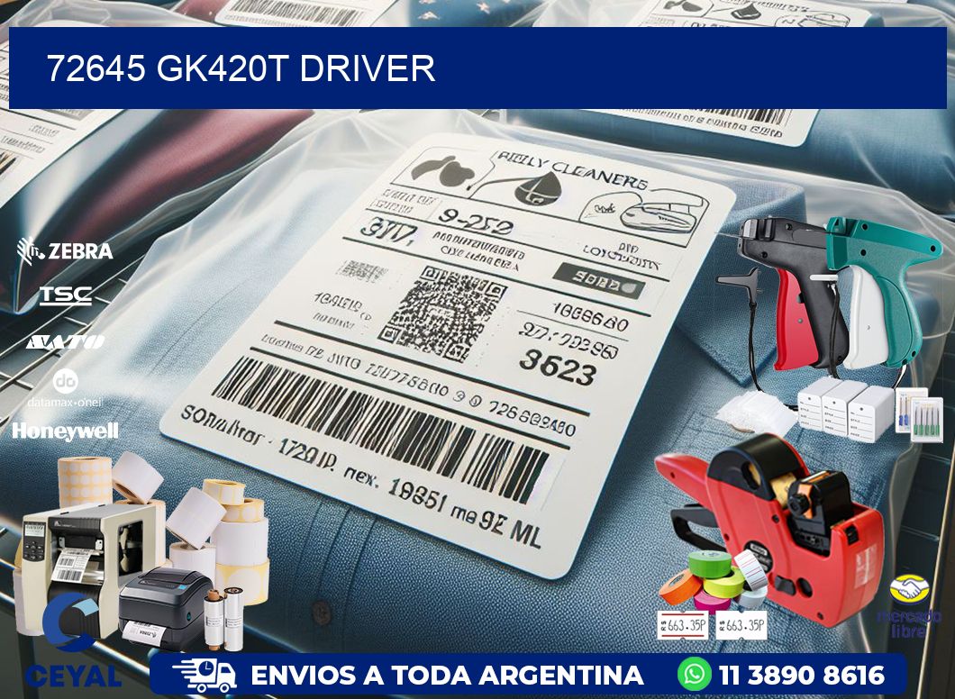 72645 GK420T driver