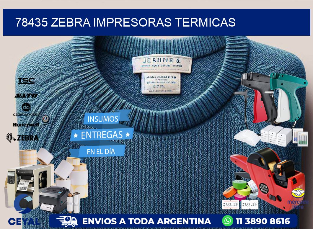 78435 Zebra impresoras termicas