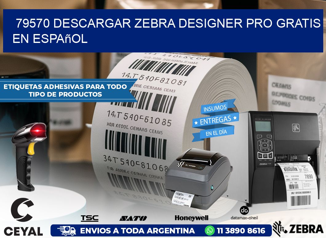 79570 Descargar Zebra Designer Pro gratis en Español