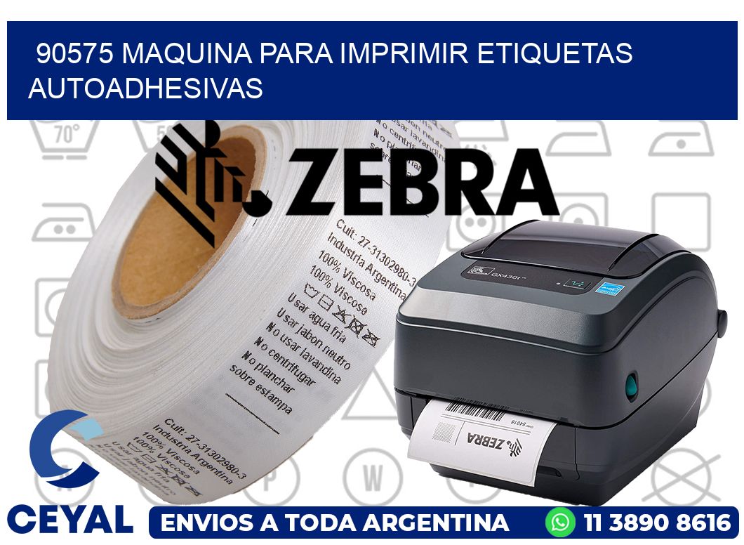 90575 maquina para imprimir etiquetas autoadhesivas