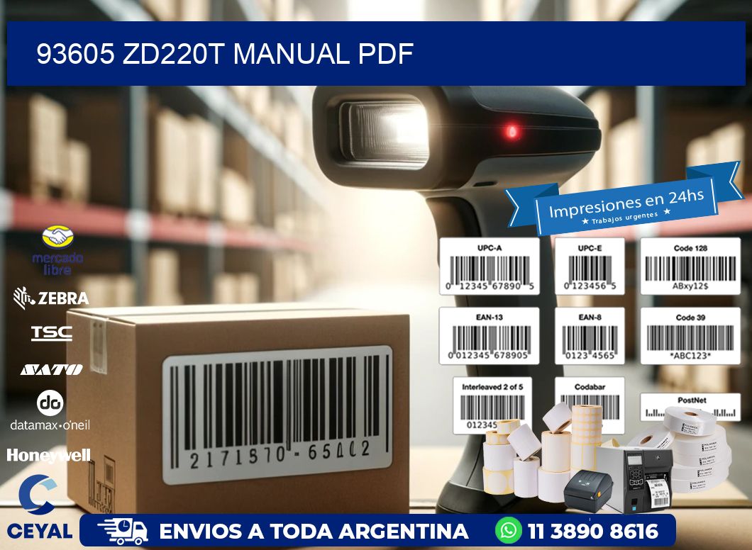 93605 ZD220t manual PDF