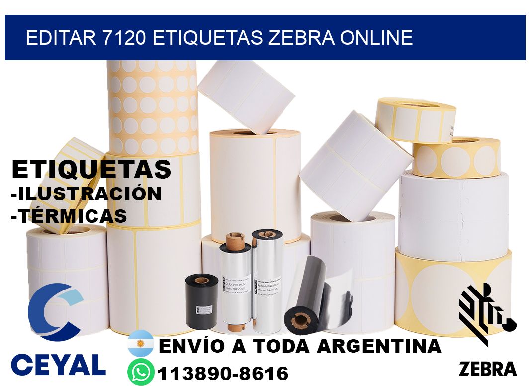 EDITAR 7120 ETIQUETAS ZEBRA ONLINE