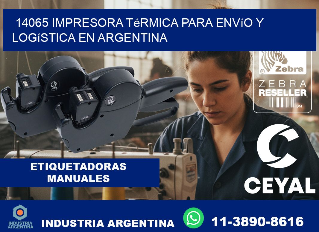 14065 impresora térmica para envío y logística en Argentina