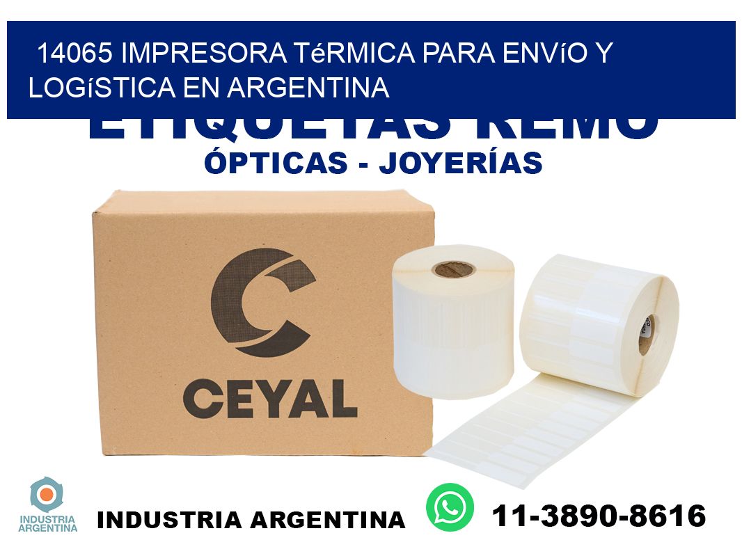 14065 impresora térmica para envío y logística en Argentina