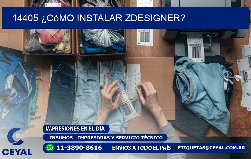 14405 ¿Cómo instalar ZDesigner?