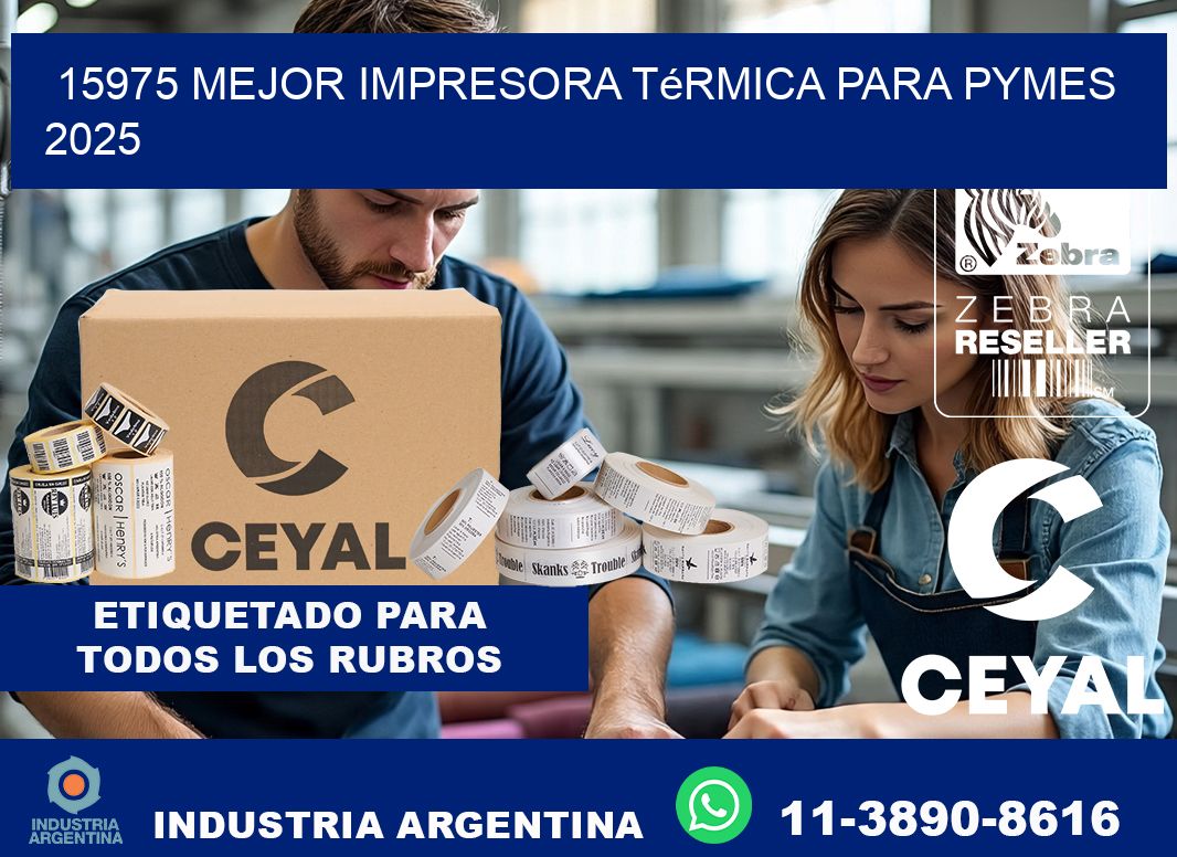 15975 mejor impresora térmica para pymes 2025