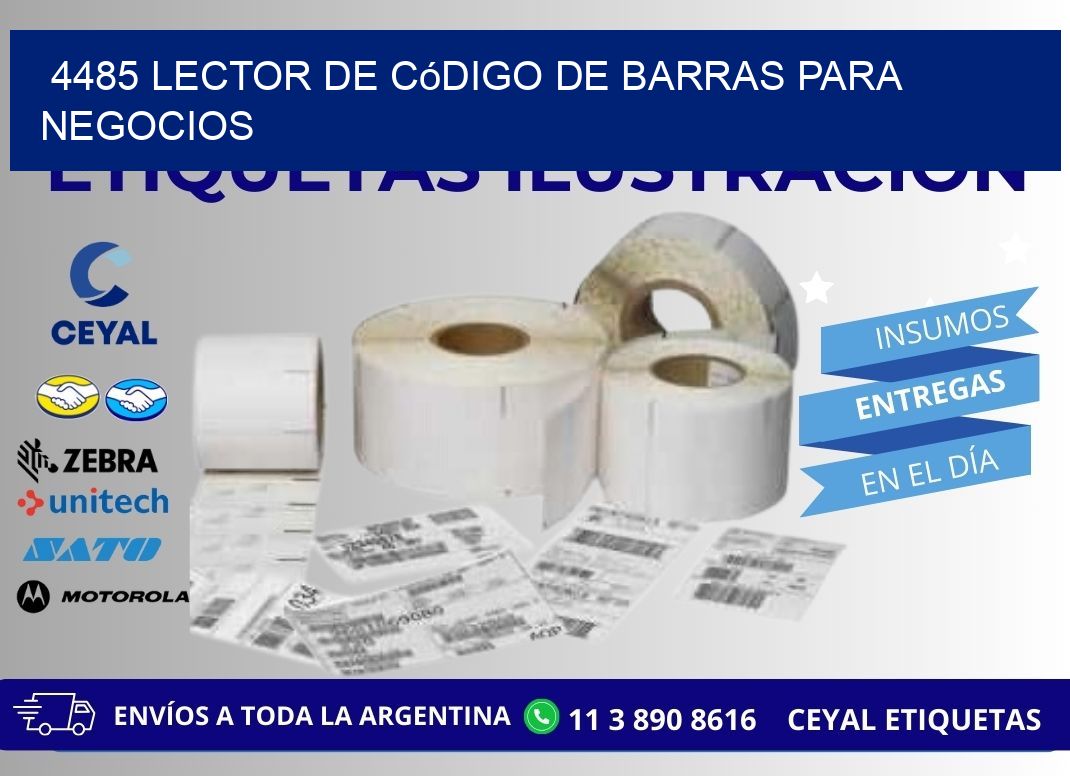 4485 Lector de código de barras para negocios