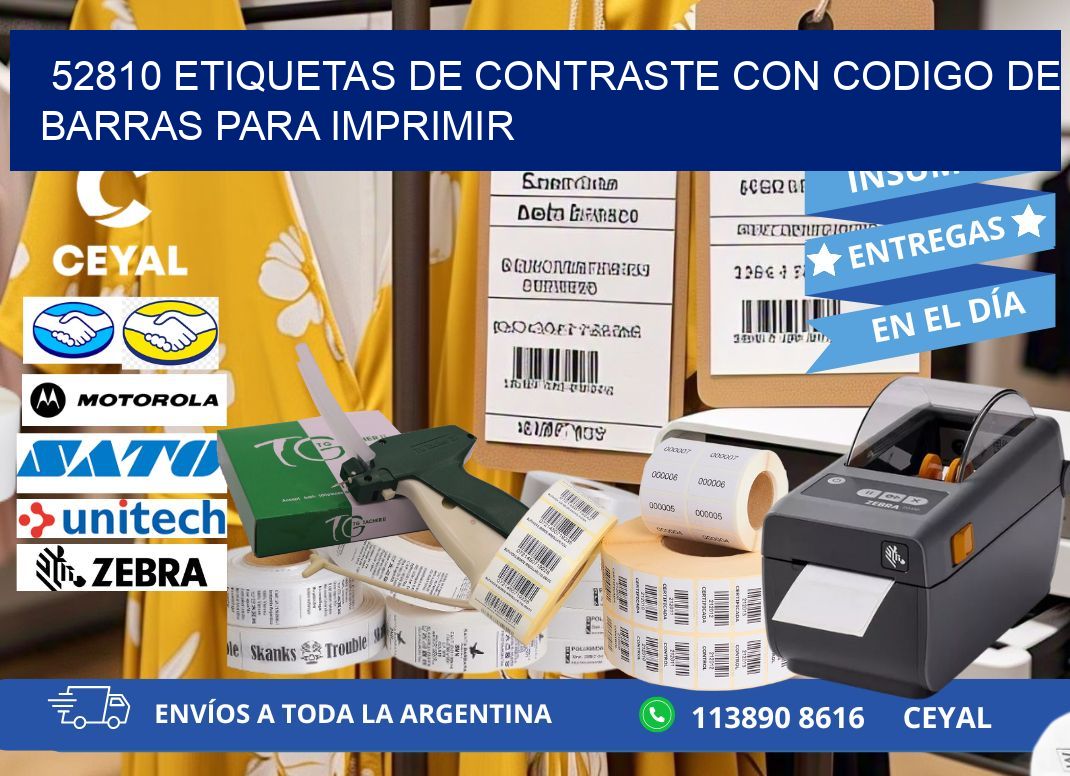 52810 etiquetas de contraste con codigo de barras para imprimir