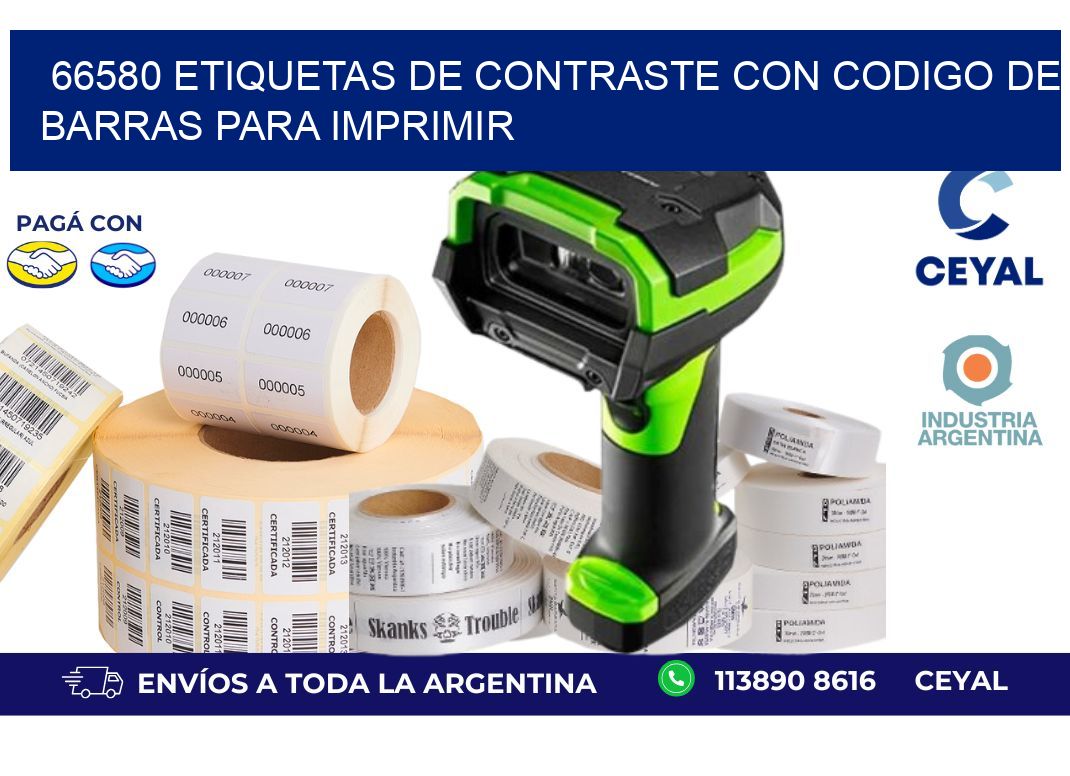 66580 etiquetas de contraste con codigo de barras para imprimir