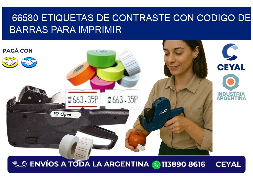 66580 etiquetas de contraste con codigo de barras para imprimir