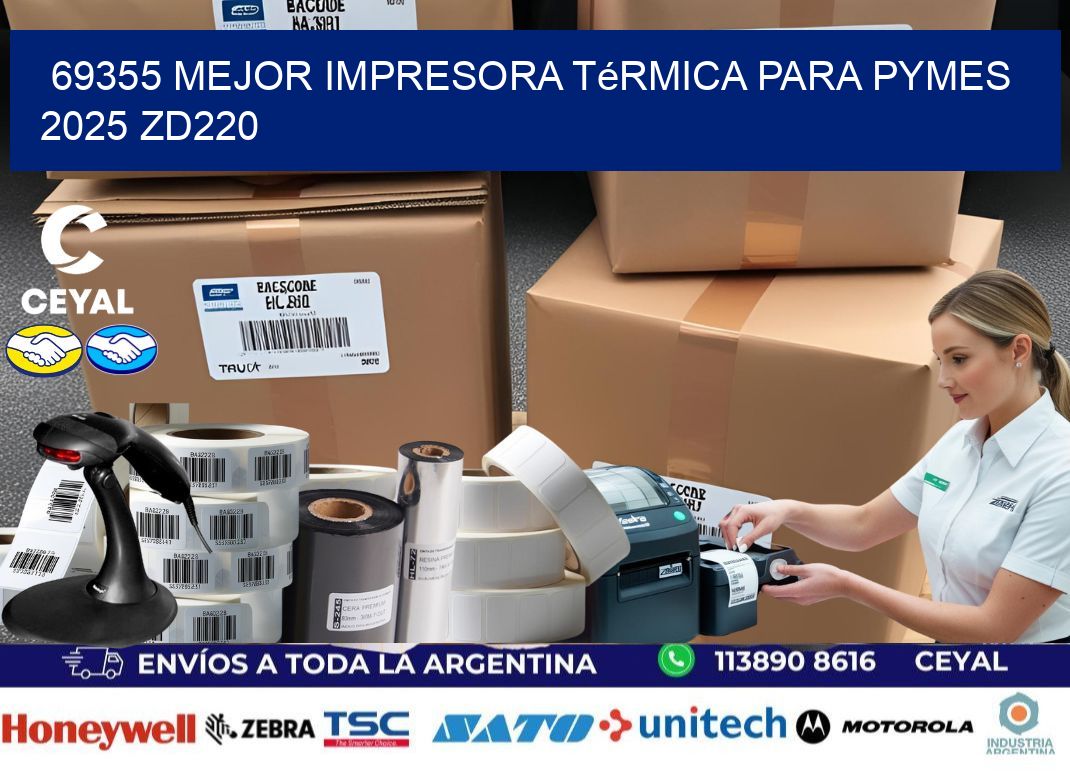 69355 mejor impresora térmica para pymes 2025 ZD220
