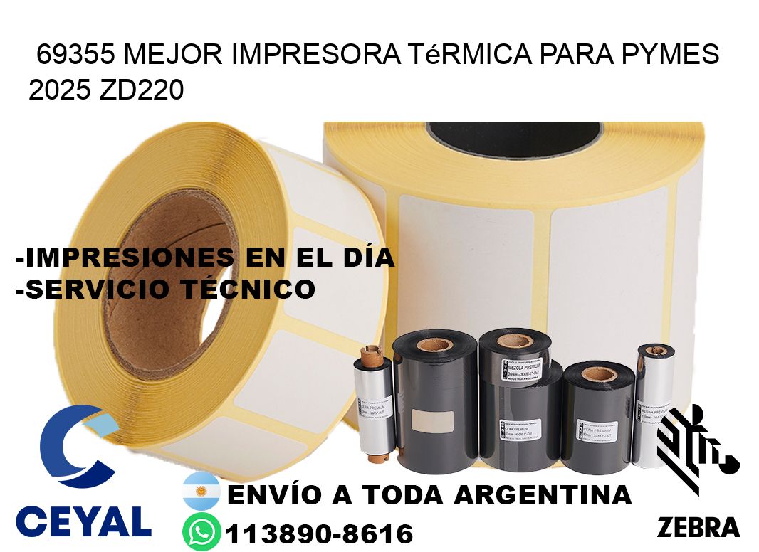 69355 mejor impresora térmica para pymes 2025 ZD220