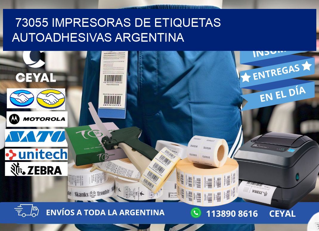 73055 Impresoras de etiquetas autoadhesivas argentina