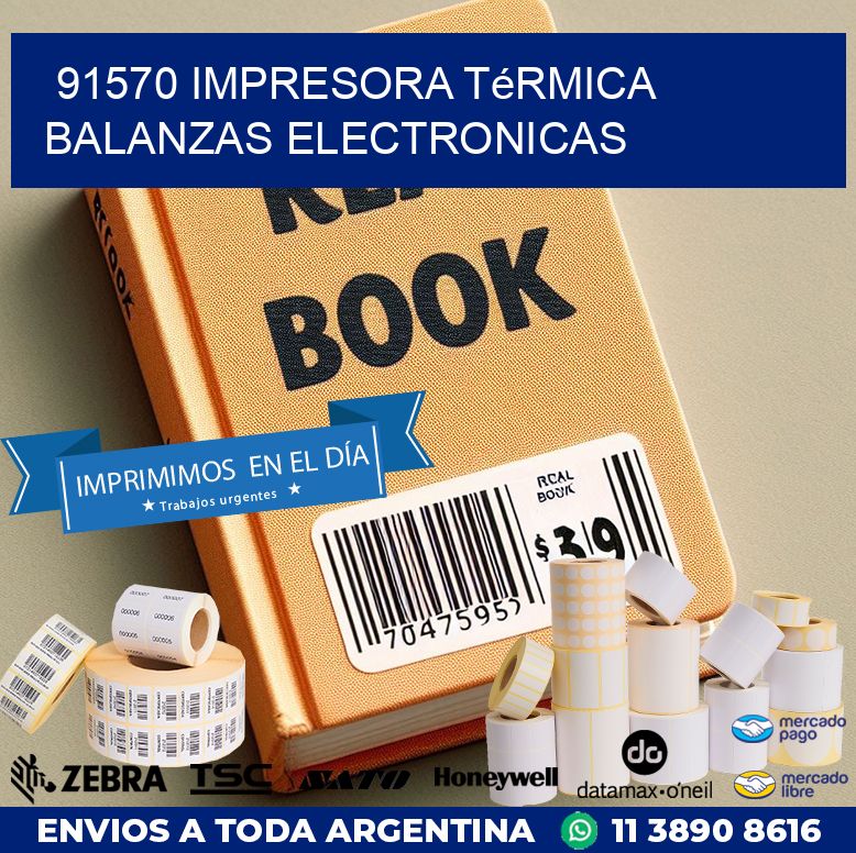 91570 impresora térmica balanzas electronicas