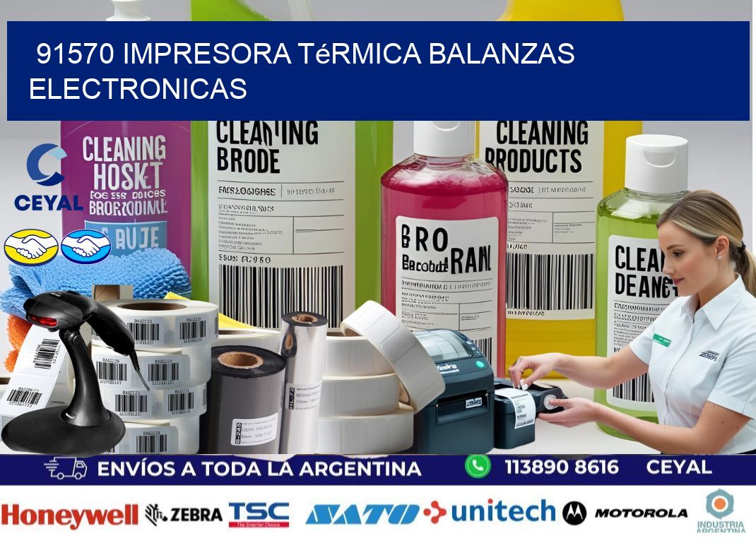 91570 impresora térmica balanzas electronicas