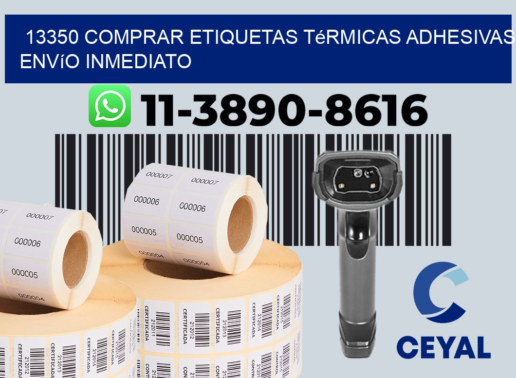 13350 comprar etiquetas térmicas adhesivas envío inmediato