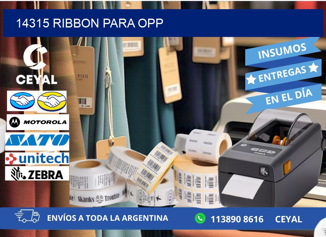 14315 ribbon para opp