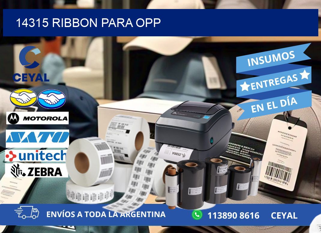 14315 ribbon para opp