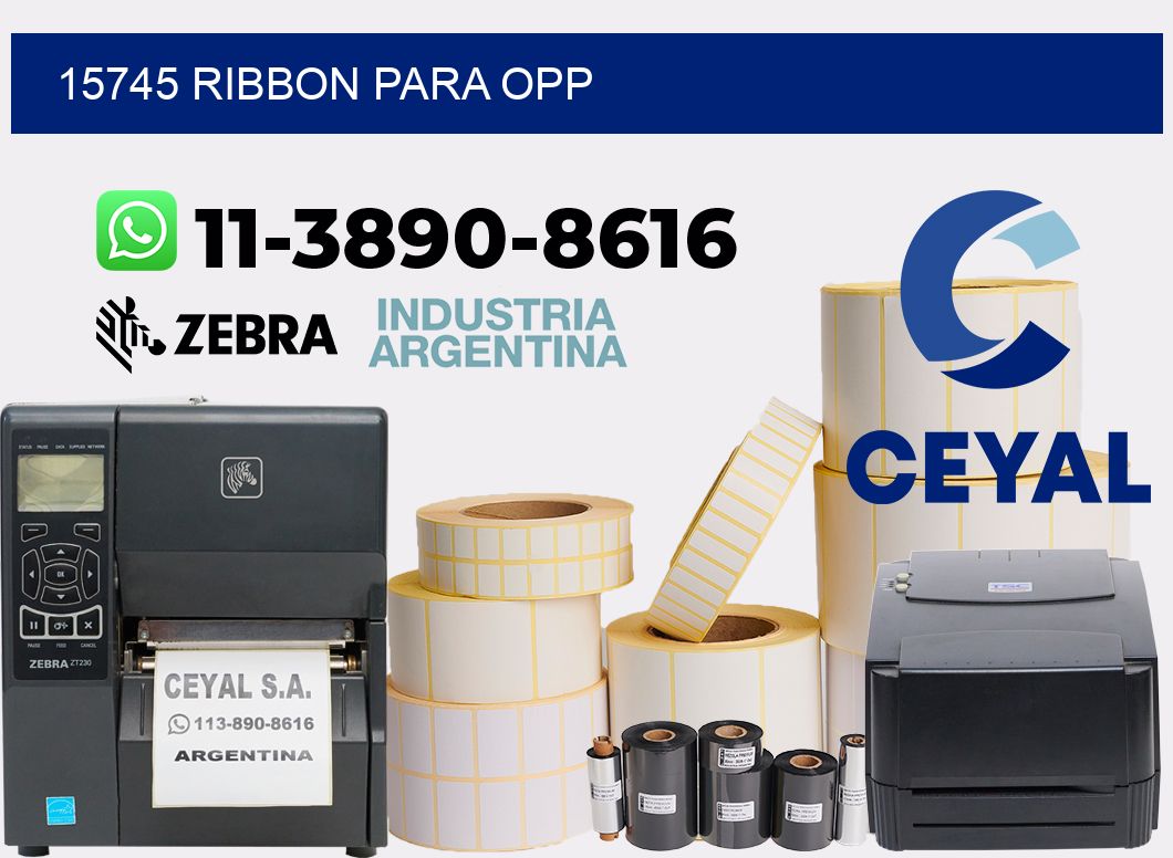 15745 ribbon para opp