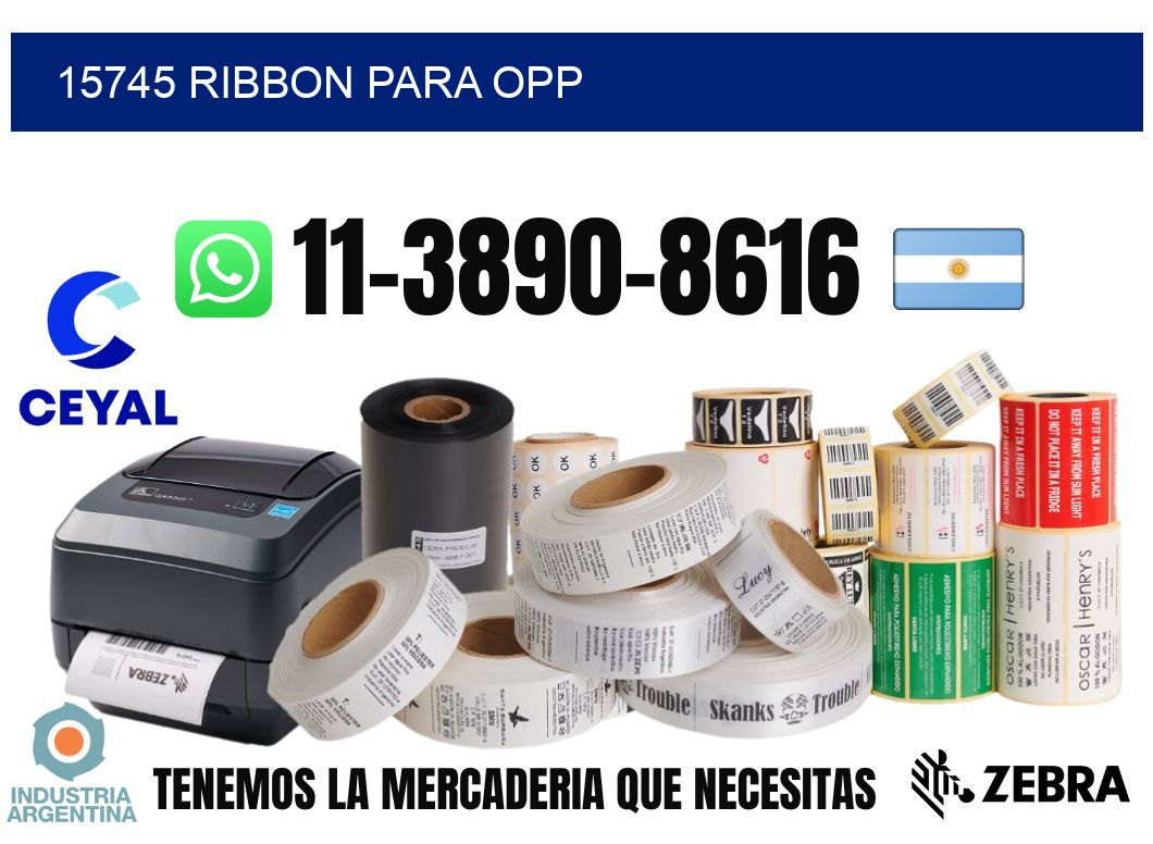15745 ribbon para opp