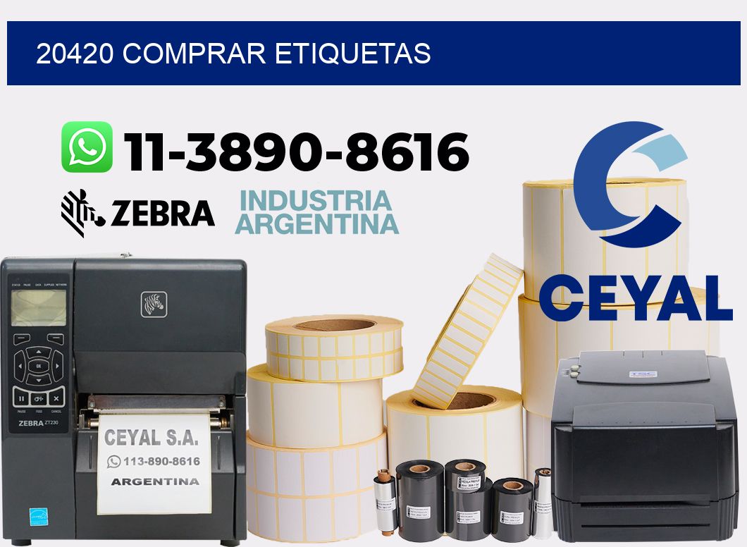 20420 comprar etiquetas