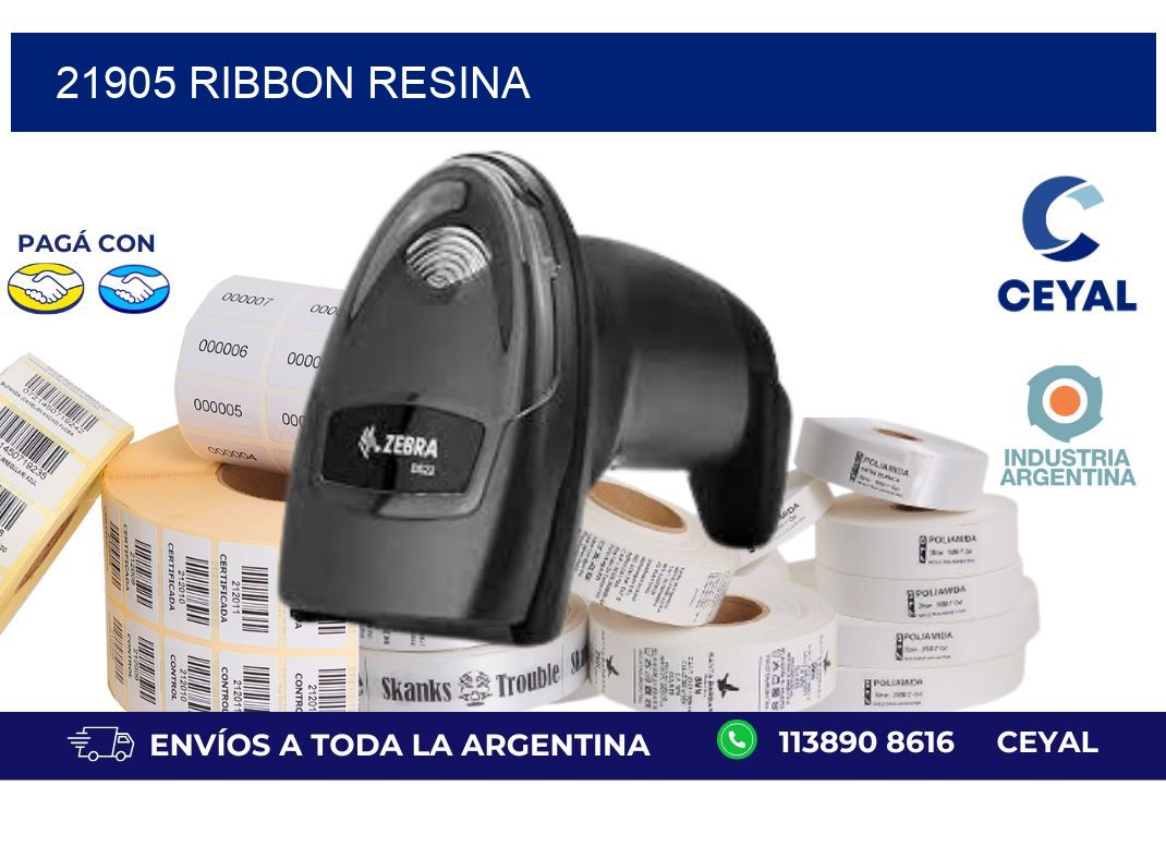 21905 ribbon resina