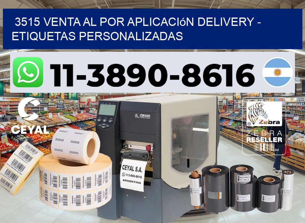 3515 Venta al Por Aplicación delivery – Etiquetas Personalizadas