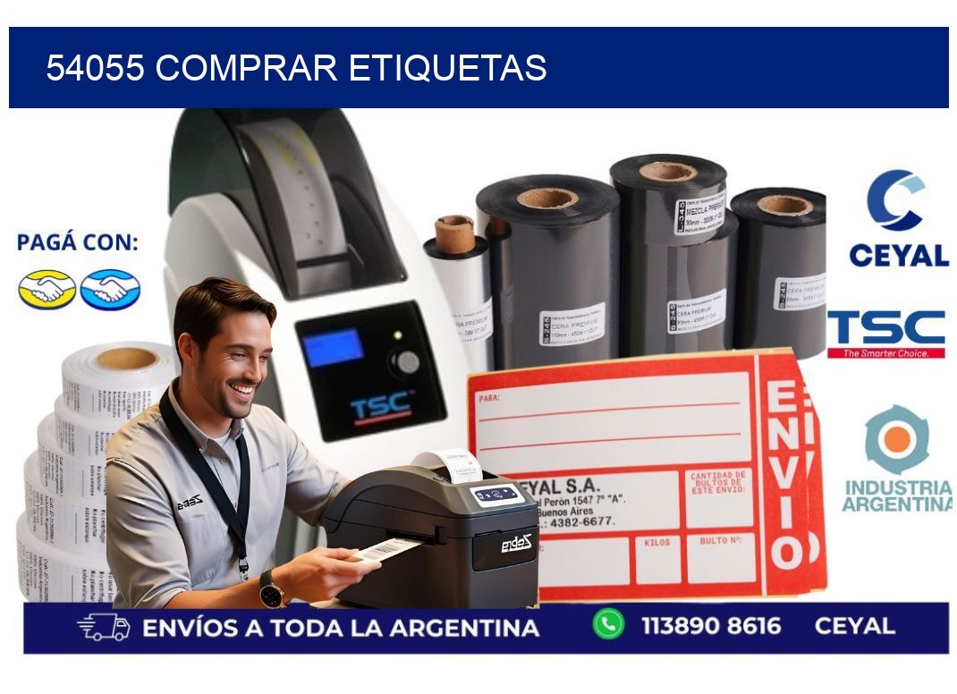 54055 comprar etiquetas
