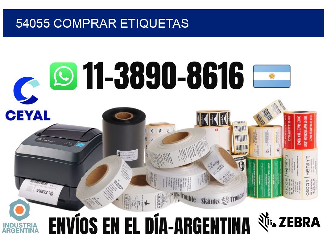 54055 comprar etiquetas