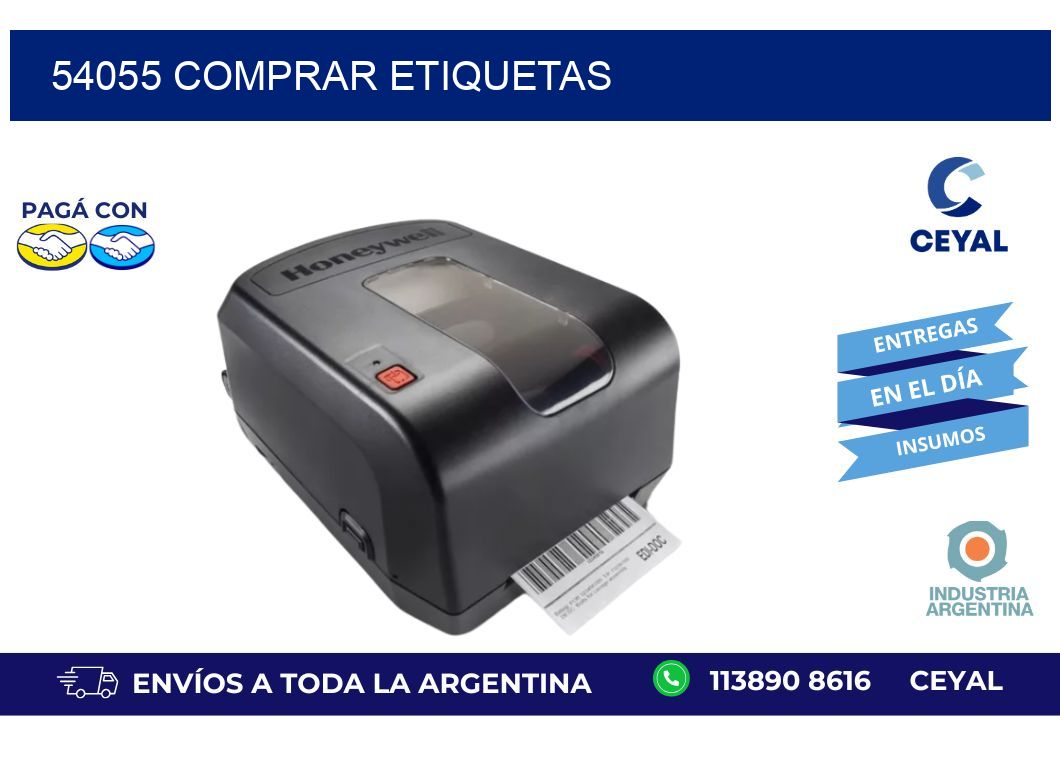 54055 comprar etiquetas
