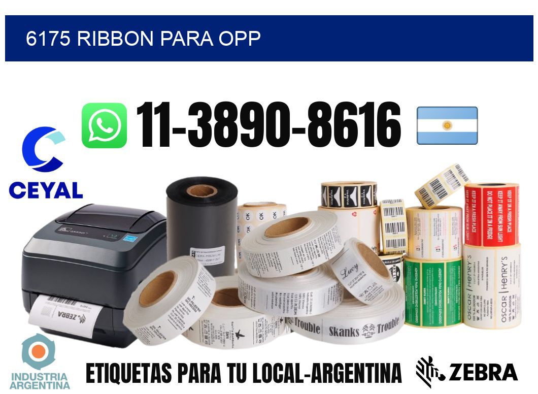 6175 ribbon para opp