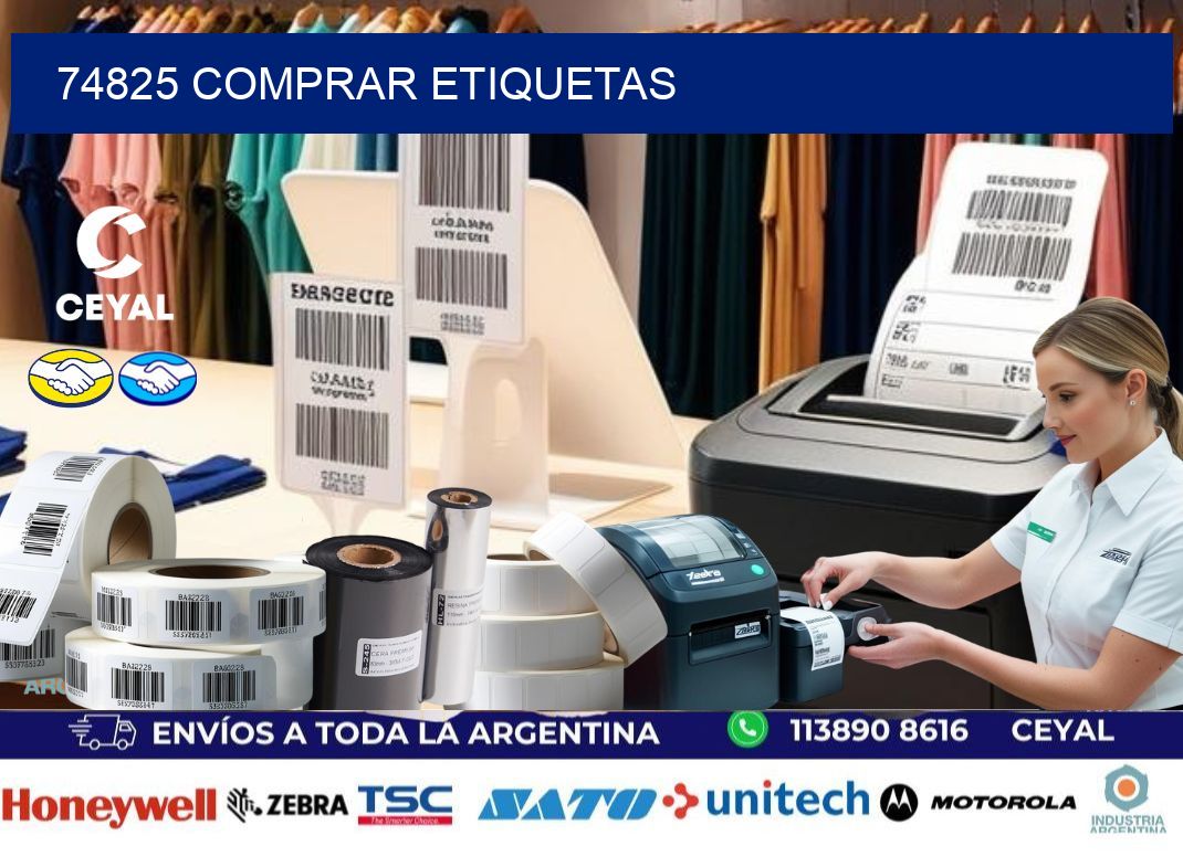 74825 comprar etiquetas