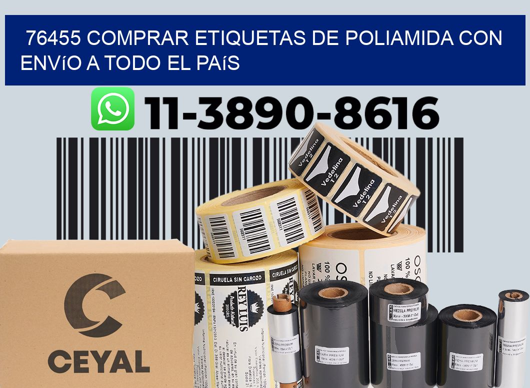 76455 comprar etiquetas de poliamida con envío a todo el país