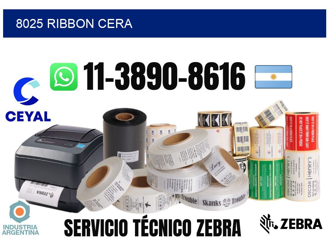 8025 ribbon cera