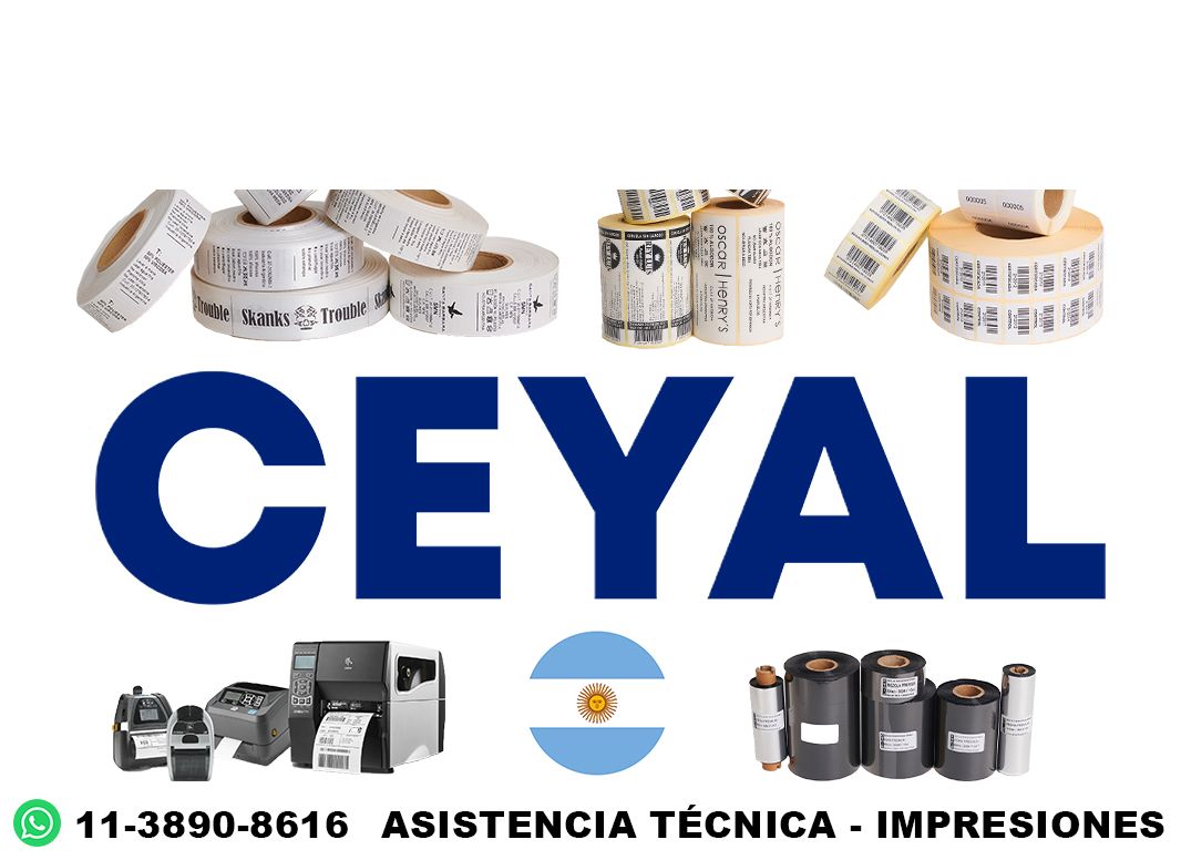 81025 etiquetas industriales para zebra zt230 resistencia total