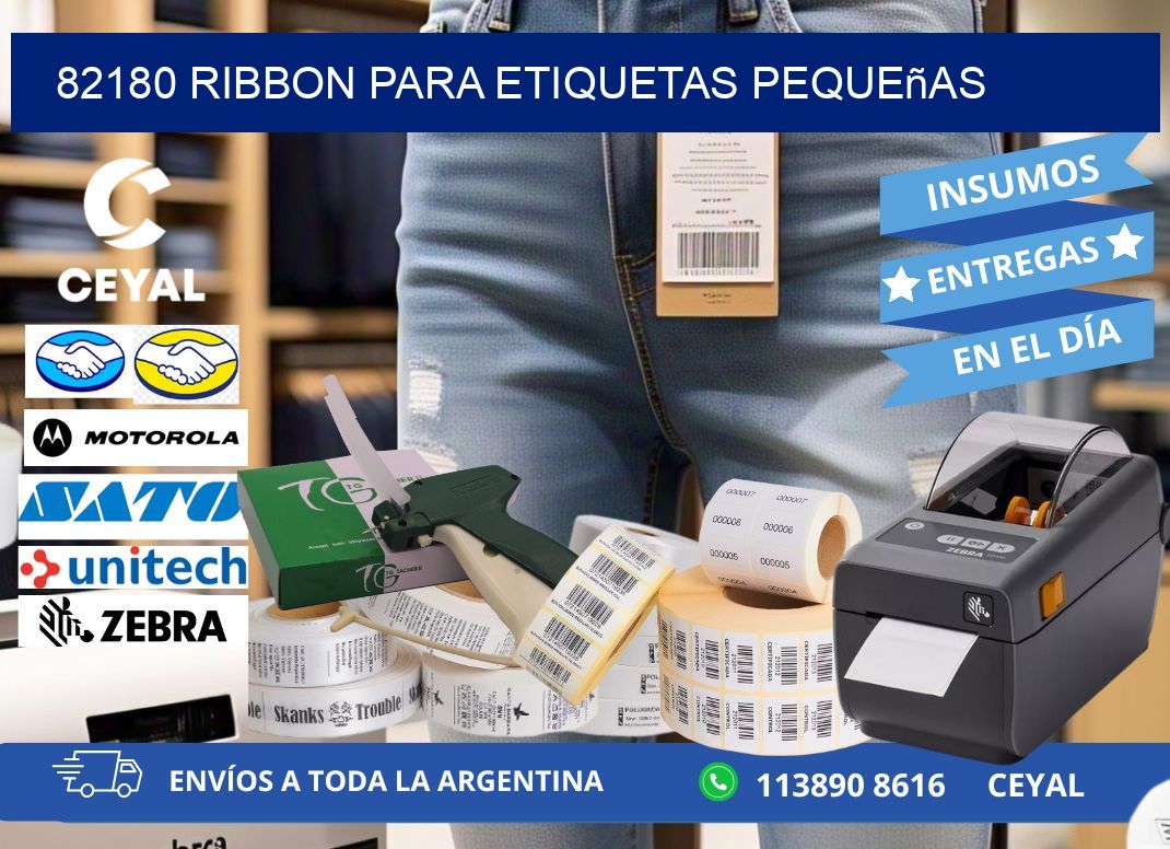 82180 ribbon para etiquetas pequeñas