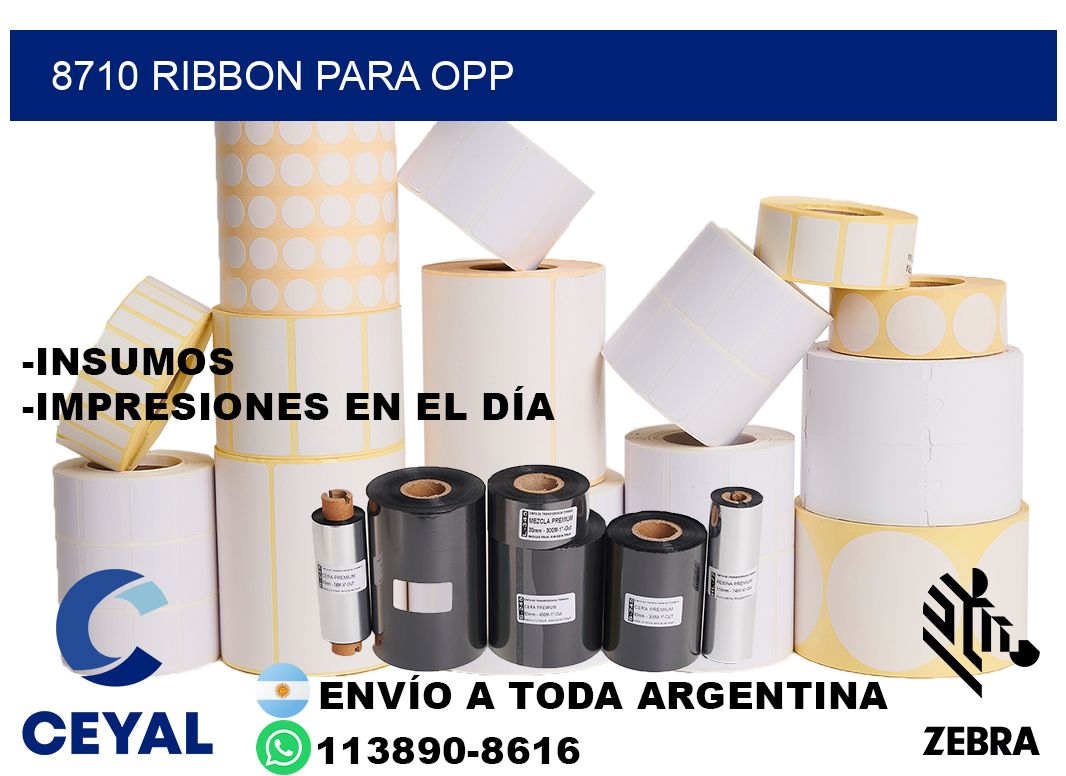8710 ribbon para opp