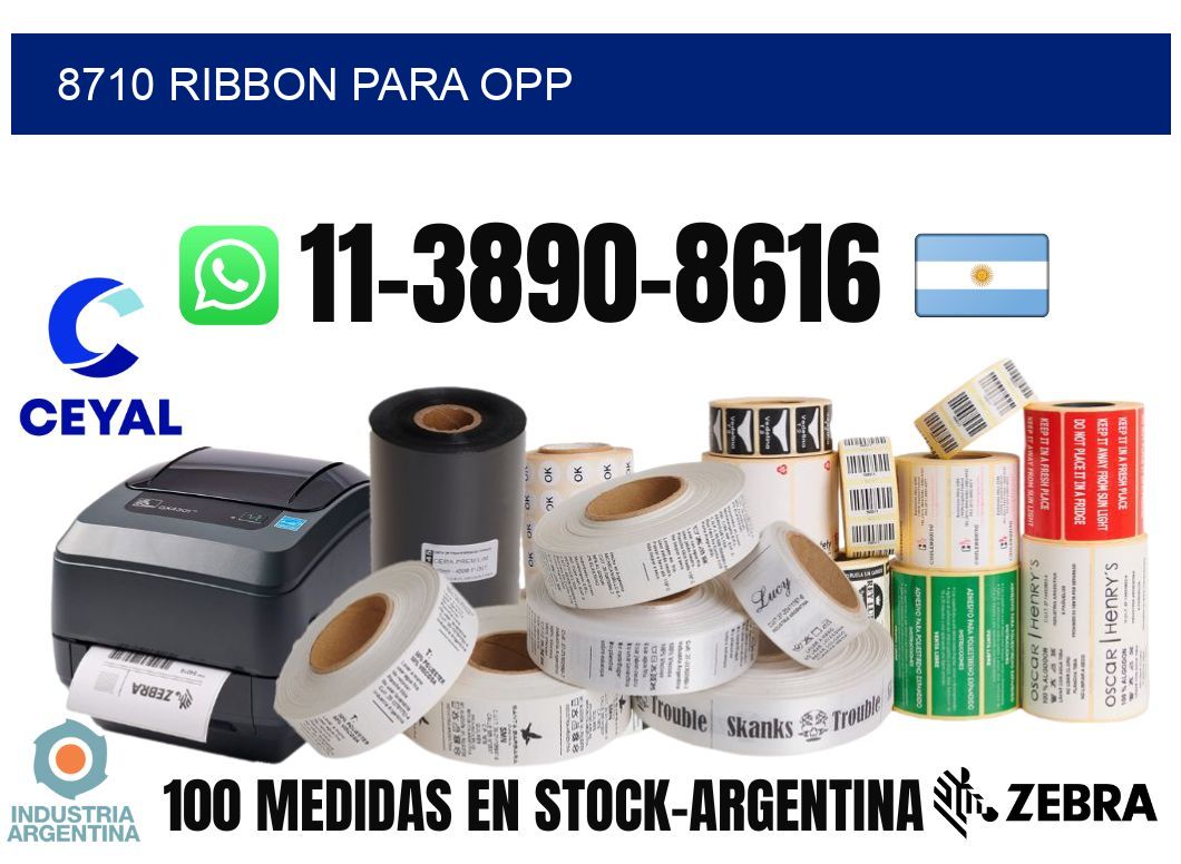 8710 ribbon para opp