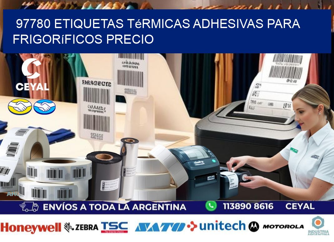 97780 etiquetas térmicas adhesivas para frigoríficos precio