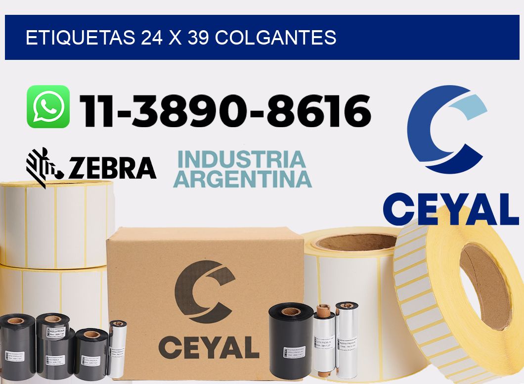 etiquetas 24 x 39 colgantes