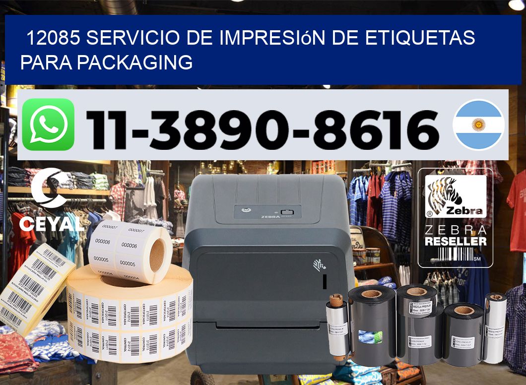 12085 Servicio de impresión de etiquetas para packaging