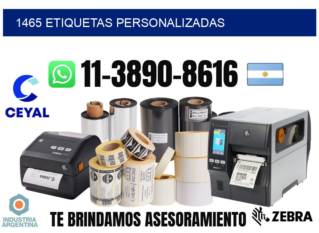 1465 etiquetas personalizadas