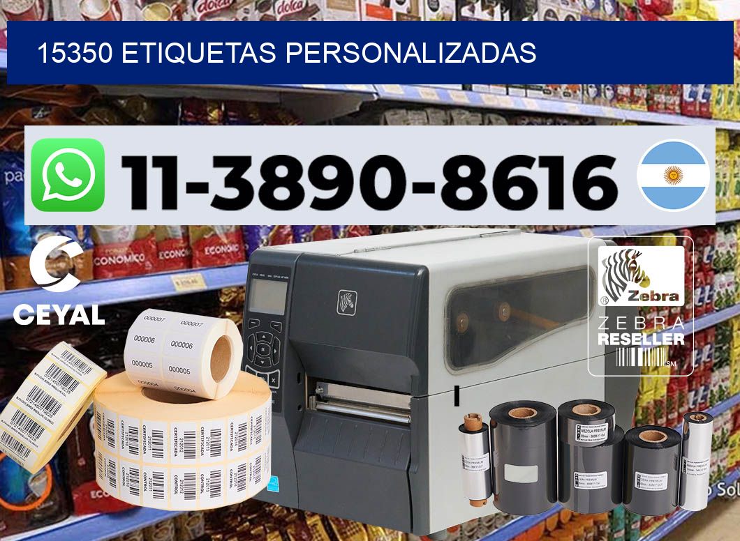 15350 etiquetas personalizadas