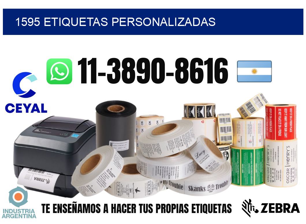 1595 etiquetas personalizadas