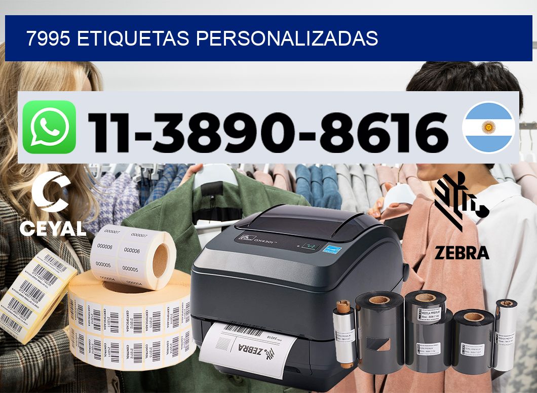 7995 etiquetas personalizadas