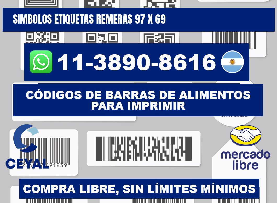 SIMBOLOS ETIQUETAS REMERAS 97 x 69