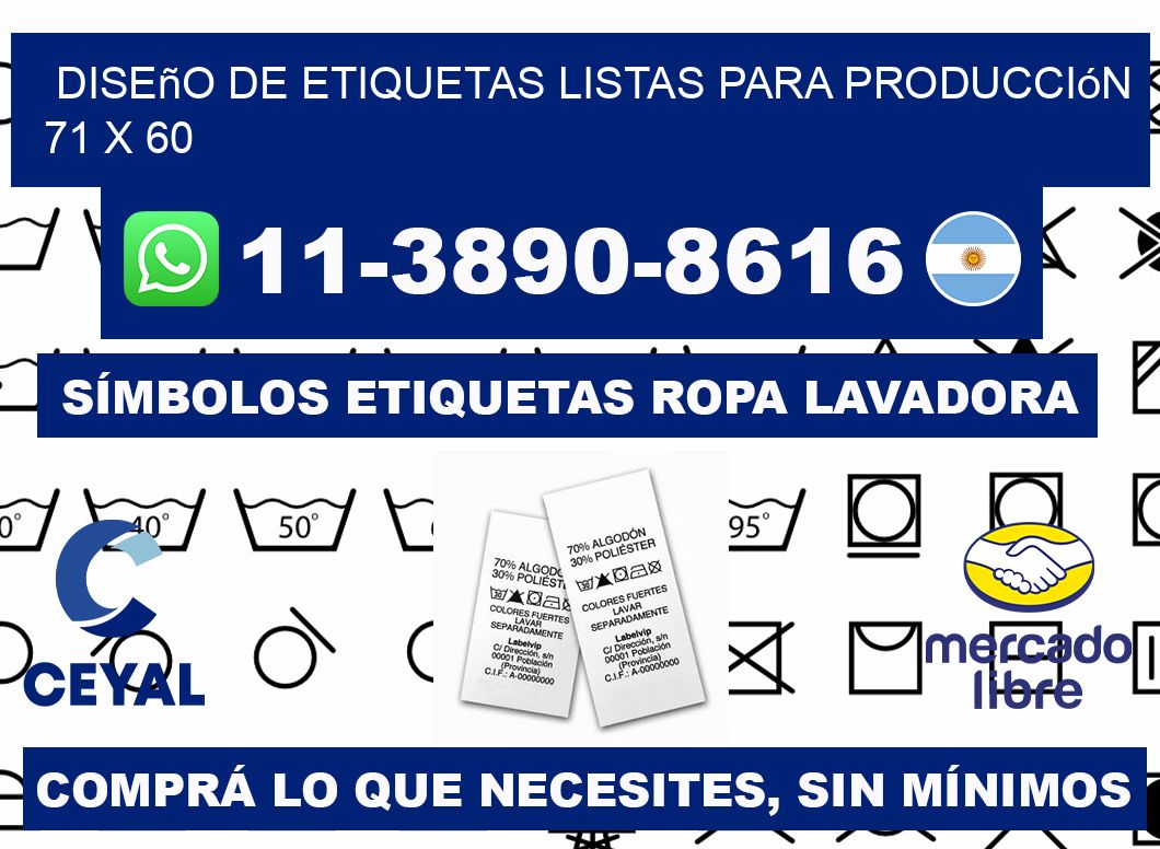 diseño de etiquetas listas para producción 71 x 60