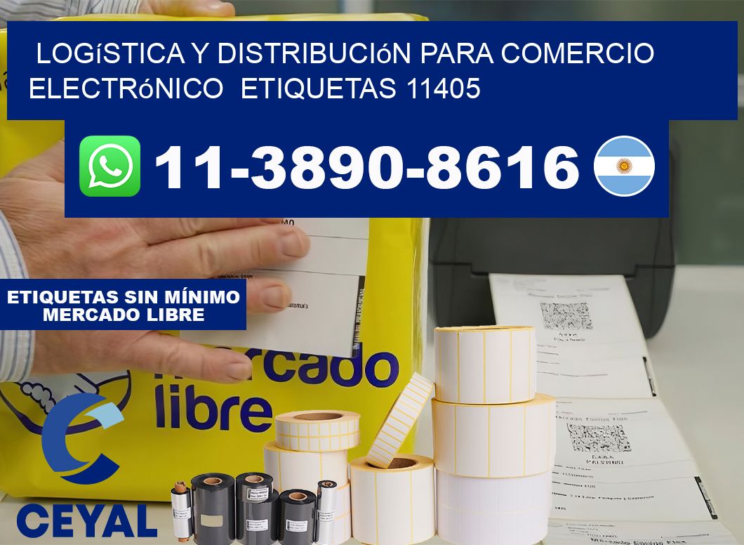Logística y distribución para comercio electrónico  etiquetas 11405