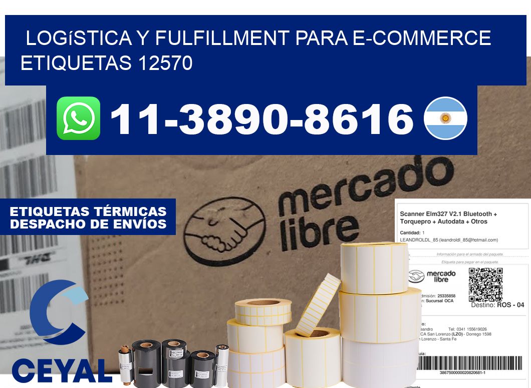 Logística y fulfillment para e-commerce etiquetas 12570