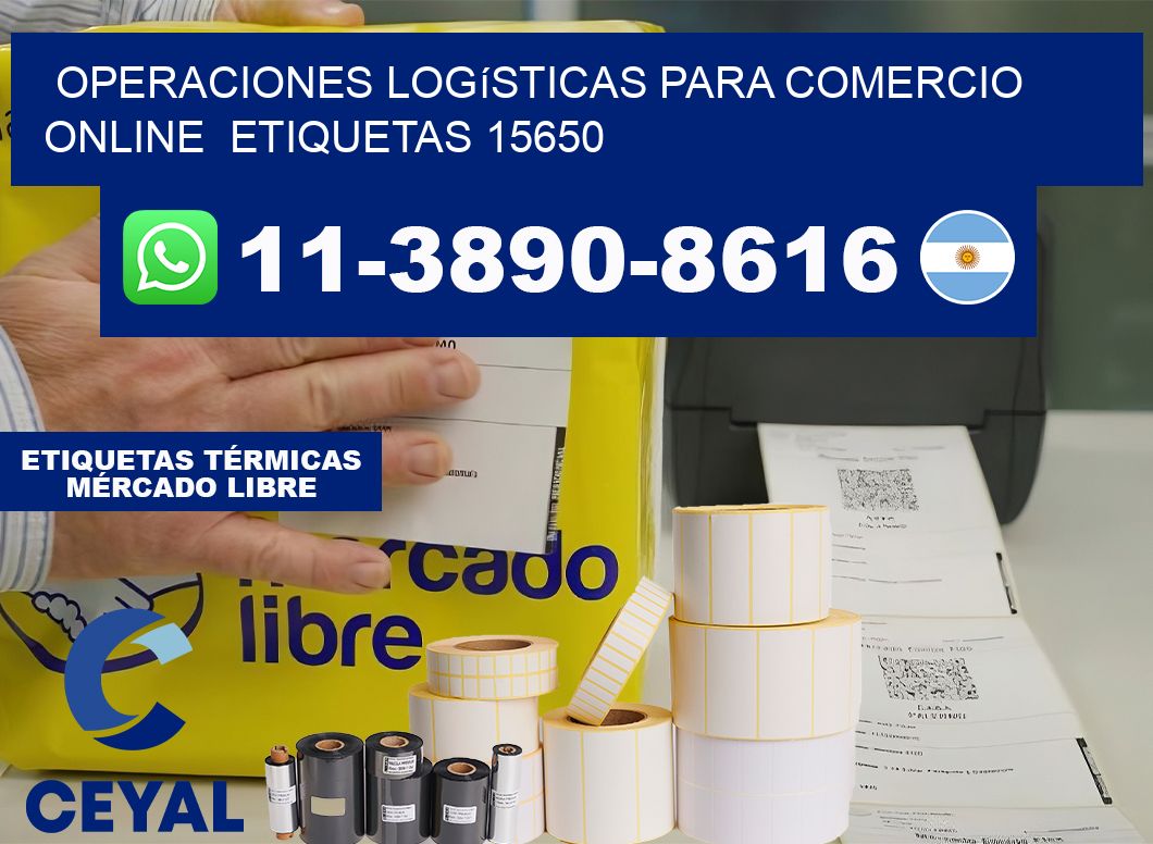 Operaciones logísticas para comercio online  etiquetas 15650
